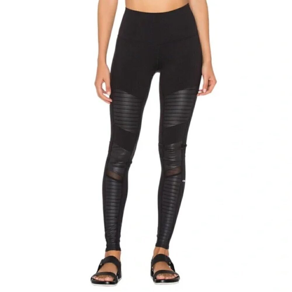 ALO YOGA x REVOLVE High Waist‎ Moto Leggings